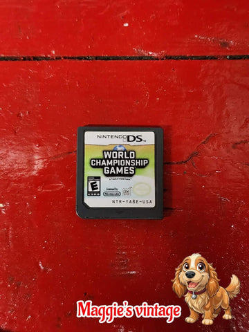 Nintendo DS World Championship Games- *CART ONLY CLEANED AND TESTED*