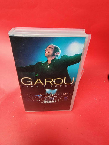 Garou Live a Bercy VHS tape & case FRENCH  VERY good condition