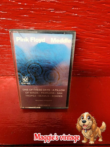 CANADA!!! PINK FLOYD Meddle CAPITOL Reissue CASSETTE Tape K7