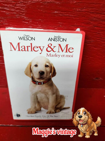 Marley and Me (DVD) M *BILINGUE DISC LIKE NEW*