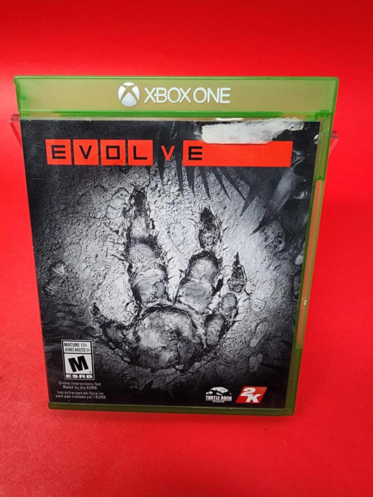 Evolve (Microsoft Xbox One, 2015)  CIB Complete with Manual like new!