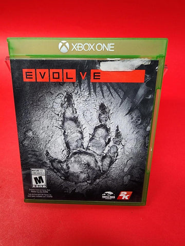 Evolve (Microsoft Xbox One, 2015)  CIB Complete with Manual like new!