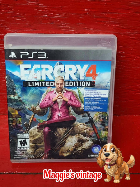 Far Cry 4 Limited Edition - PS3 PlayStation 3 Sony *CIB DISC LIKE NEW