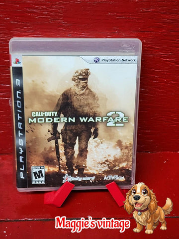 Call of Duty: Modern Warfare 2 (PlayStation 3, 2009) PS3 *CIB DISC LIKE NEW*