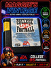 Bill Walsh College Football 95 (Sega Genesis, 1994) CART ONLY TESTED