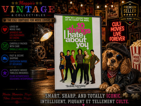 10 Things I Hate about You - DVD - BILINGUE DISC LIKE NEW