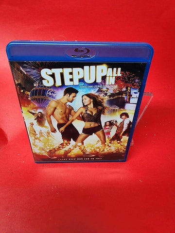 STEP UP ALL IN - (Blu-Ray,2014) Ryan Guzman, *bilingue like new**