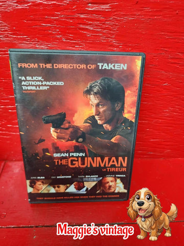 The Gunman (DVD, 2015, Canadian) *BILINGUE DISC LIKE NEW*