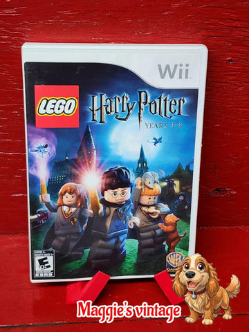 LEGO Harry Potter: Years 1-4 Wii - *CIB COMPLETE DISC LIKE NEW*