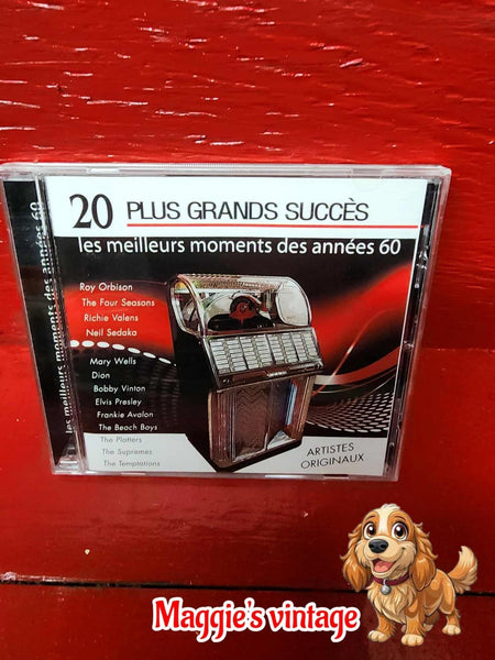 20 Plus Grands Succes: Les Meilleurs Moments Des Annees 60 CD *DISC LIKE NEW*