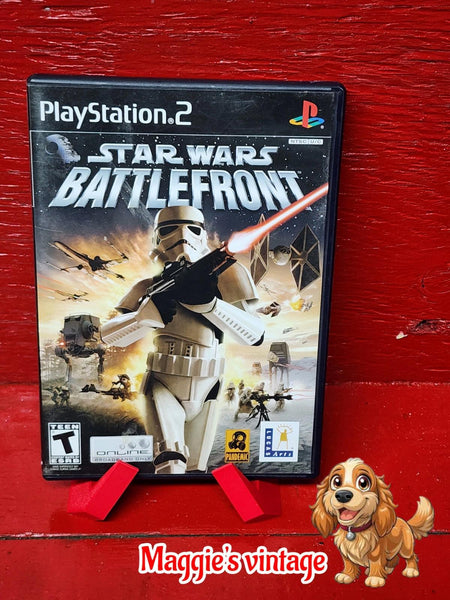 Star Wars: Battlefront - PlayStation 2 - *CIB DISC LIKE NEW*