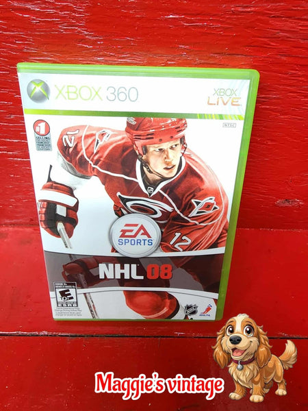 NHL 08 - Xbox 360  CIB *CIB DISC LIKE NEW*