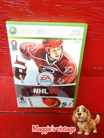 NHL 08 - Xbox 360  CIB *CIB DISC LIKE NEW*