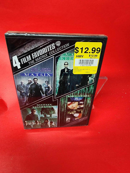 4 Film Favorite - The Matrix Collection (DVD, 2008) Brand new! bilingue