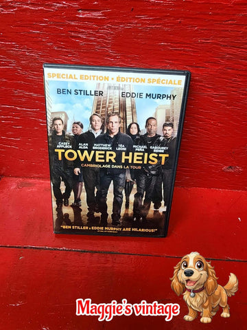 Tower Heist (DVD, 2012, Canadian)  * BILINGUE DISC LIKE NEW*