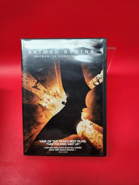 Batman Begins (DVD, 2005, Widescreen)  Bilingue Like new!