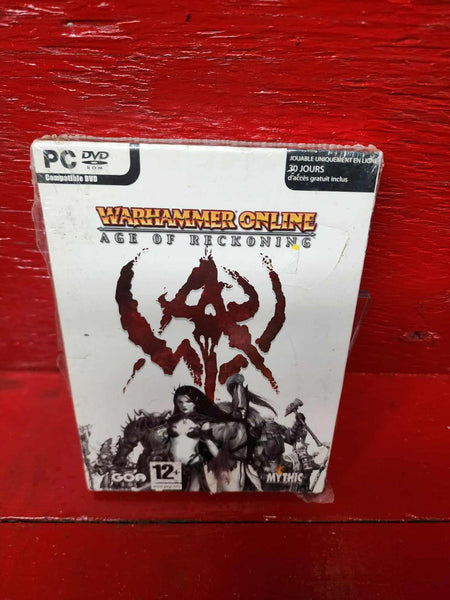WARHAMMER Online Age of Reckoning français  PC CD-ROM NEUF EMBALLAGE ENDOMMAGÉ