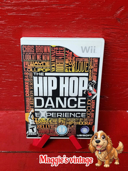 The Hip Hop Dance Experience Nintendo Wii Game  *CIB COMPLETE DISC LIKE NEW*