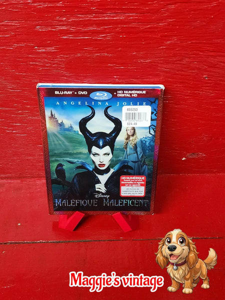 Maleficent Blu-Ray+DVD Movie (2019) *BILINGUE DISC LIKE NEW*