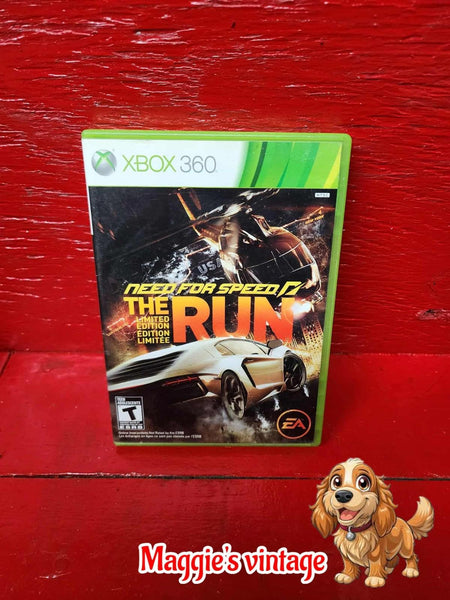 Need for Speed The Run limited edition 2011 Xbox 360 no manual *DISC LIKE NEW*