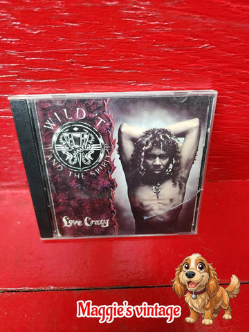 Love Crazy by Wild T & The Spirit (CD, 1991, WEA) *DISC LIKE NEW *