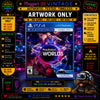 VR Worlds (Sony PlayStation 4, 2016) ARTWORK ONLY