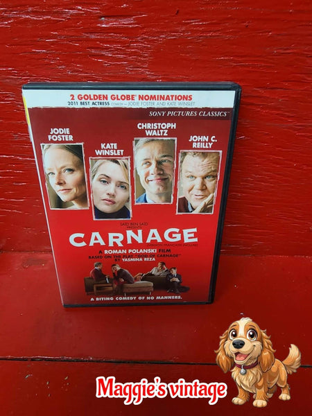 Carnage (DVD, 2012, Canadian French) *BILINGUE DISC LIKE NEW*
