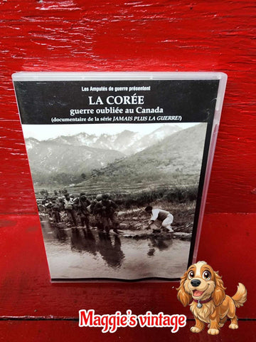 LA CORÉE GUERRE OUBLIÉE AU CANADA DVD CIOMME NEUF ( AMPUTÉS DE GUERRE DVD)