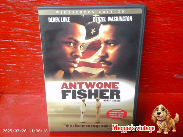 Antwone Fisher (DVD,2003)   * BILINGUE DISC LIKE NEW*