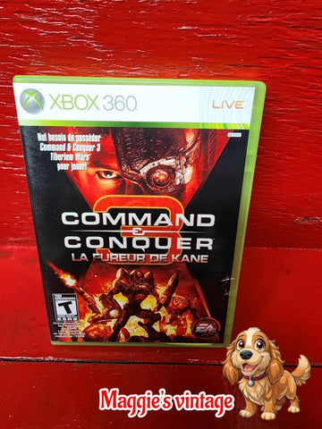 Command & Conquer 3: La Fureur de Kane (Xbox 360, 2008)  Version Francais
