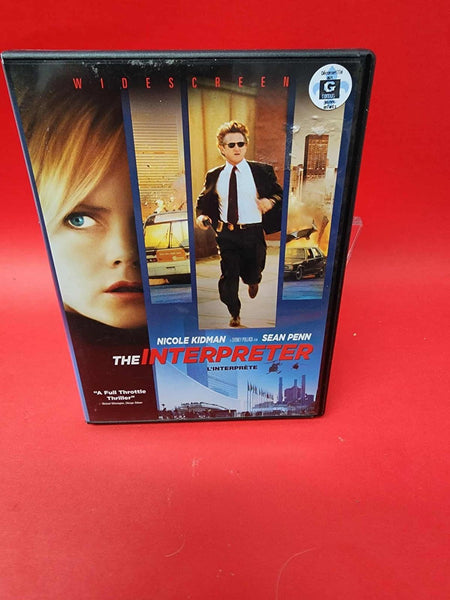 The Interpreter (DVD, 2005) Bilingue/ like new