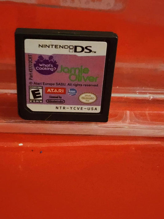 What's Cooking With Jamie Oliver (Nintendo DS, 2008)  cartdrige only