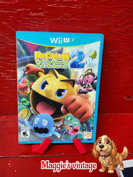 Pac Man & The Ghostly Adventures 2 Wii U *CIB DISC LIKE NEW*