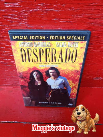Desperado DVD (1995)  *BILINGUE DISC LIKE NEW*