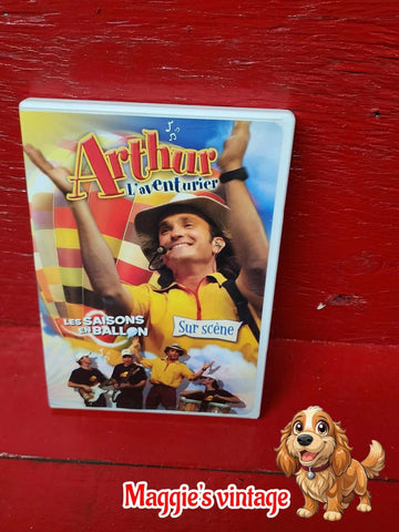 Arthur L'avnturier Sur Scene [DVD]disc comme neuf