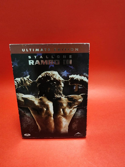 Rambo III (DVD, Ultimate Edition) Bilingue like new!