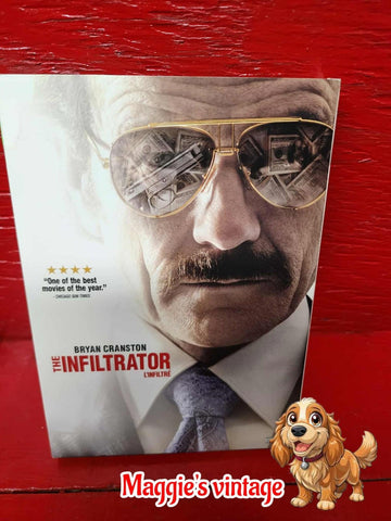 The Infiltrator / L'INFILTRÉ WITH SLIPCOVER (DVD, 2016) *BILINGUE DISC LIKE NEW*