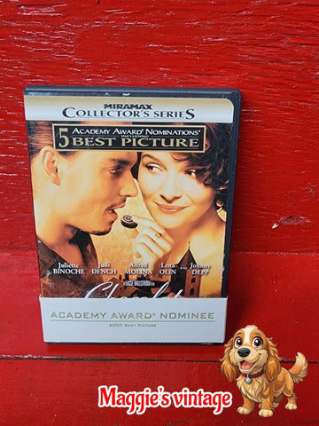 Chocolat dvd  *BILINGUE DISC LIKE NEW*