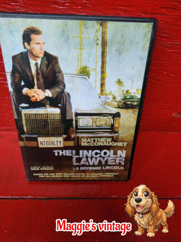 The Lincoln Lawyer (DVD, 2011, Canadian) *BILINGUE DISC LIKE NEW*