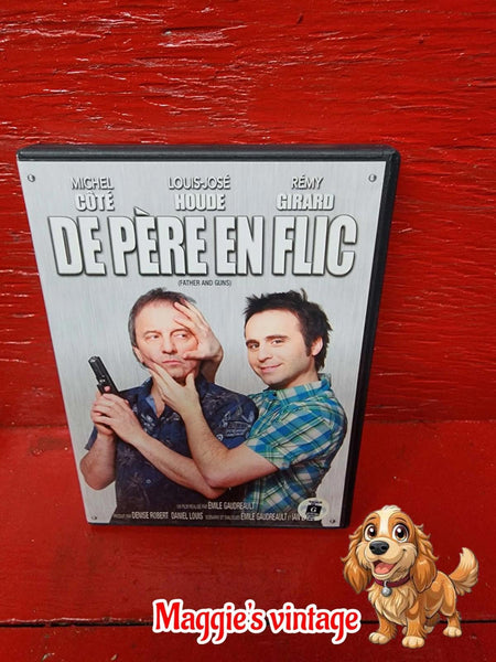 De Pere en Flic DVD (2009) - Region 1 - French - *DISC LIKE NEW*