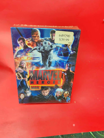 Marvel Heroes Collection (DVD, 2008, 8-Disc Set, Canadian) **bilingue like new**