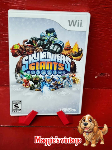 Skylanders Giants - Nintendo Wii - NO MANUAL DISC LIKE NEW