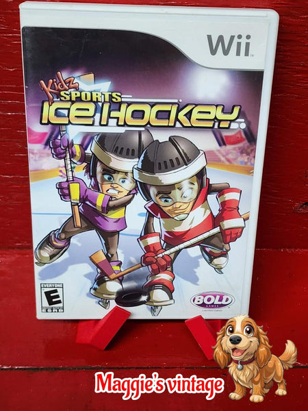 Kidz Sports Ice Hockey - - Wii Nintendo NO MANUAL DISC LIKE NEW