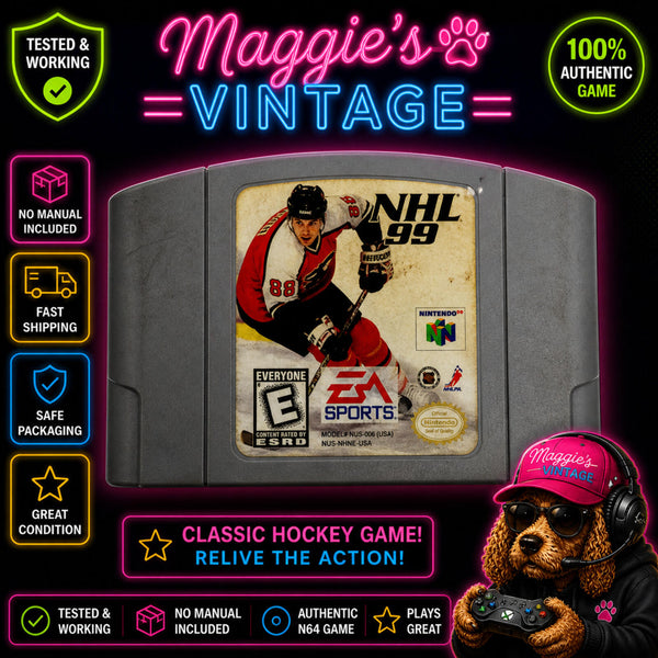 N64 Nintendo NHL 99   game TESTED
