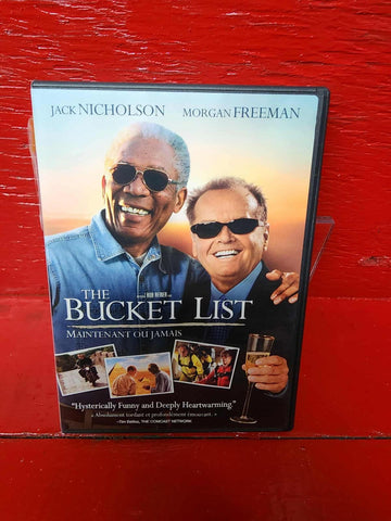 The Bucket List / MAINTENANT OU JAMAIS(DVD)  *BILINGUE DISC LIKE NEW*