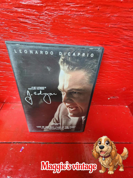 J. Edgar (DVD, 2012, English/French/Spanish) *BILINGUE DISC LIKE NEW