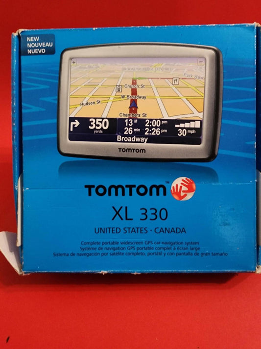 TomTom XL 330 Car GPS Navigator Set USA/Canada Maps 4.3" LCD