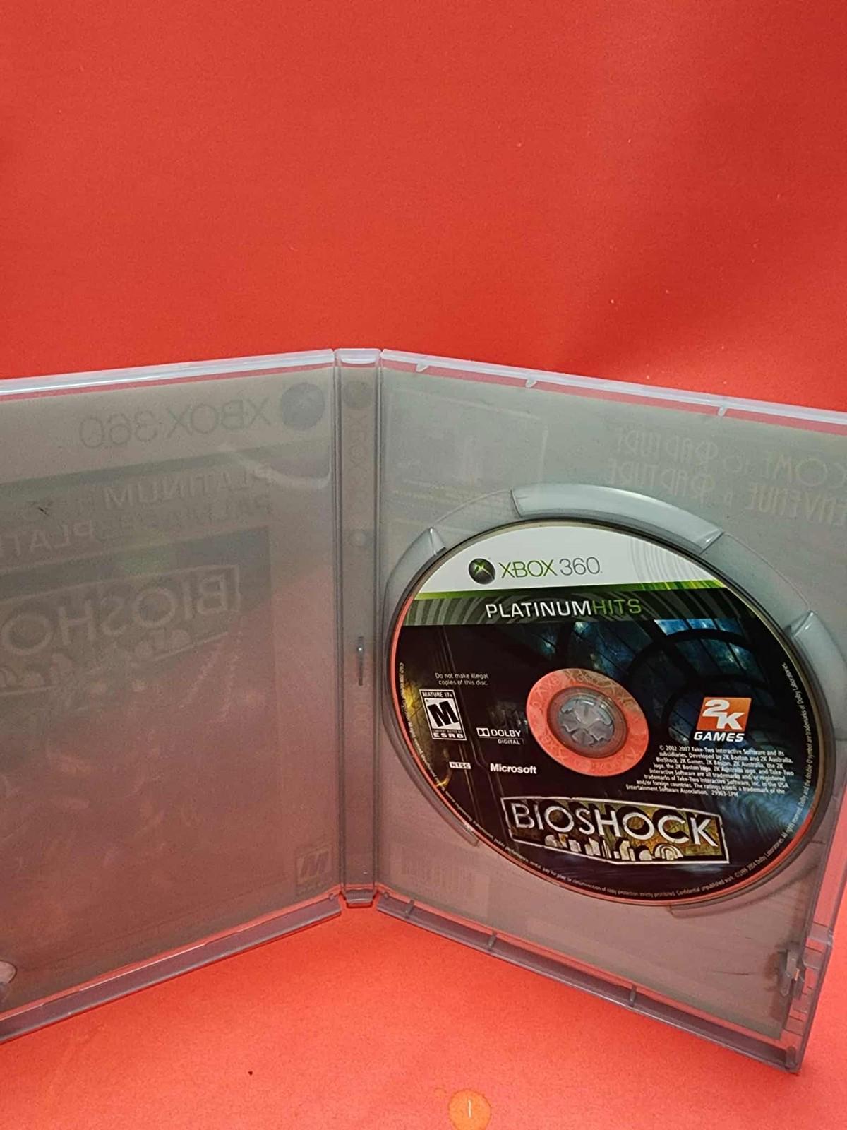 BioShock (Microsoft Xbox 360, 2007 2K) like new no manual