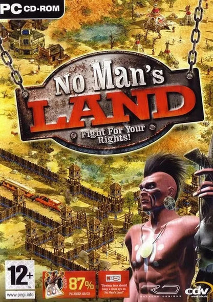 No Man's Land Pc fight for your rights! complete! game box and booklet