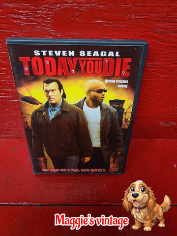 Today You Die Bilingual [DVD] *BILINGUE DISC LIKE NEW*